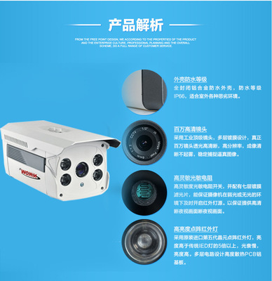 焰达网络第四代720P红外网络摄像机 特价优惠，高清监控首选